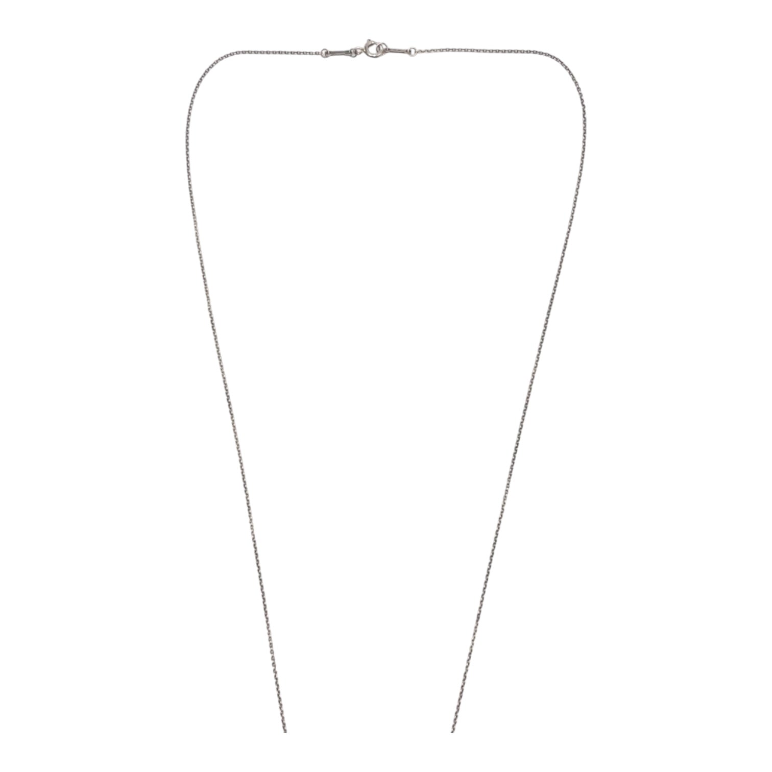 Tiffany & CO Elsa Peretti Double Open Heart Necklace