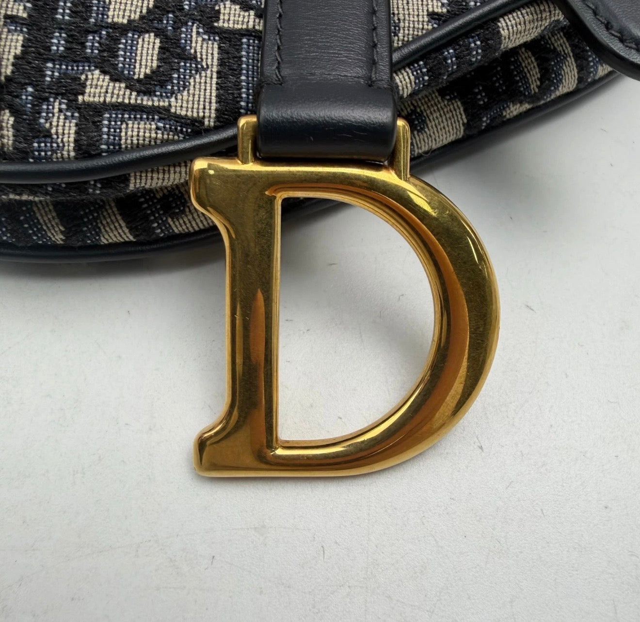 Dior Saddle Soft Hobo Oblique Canvas Shoulder Bag