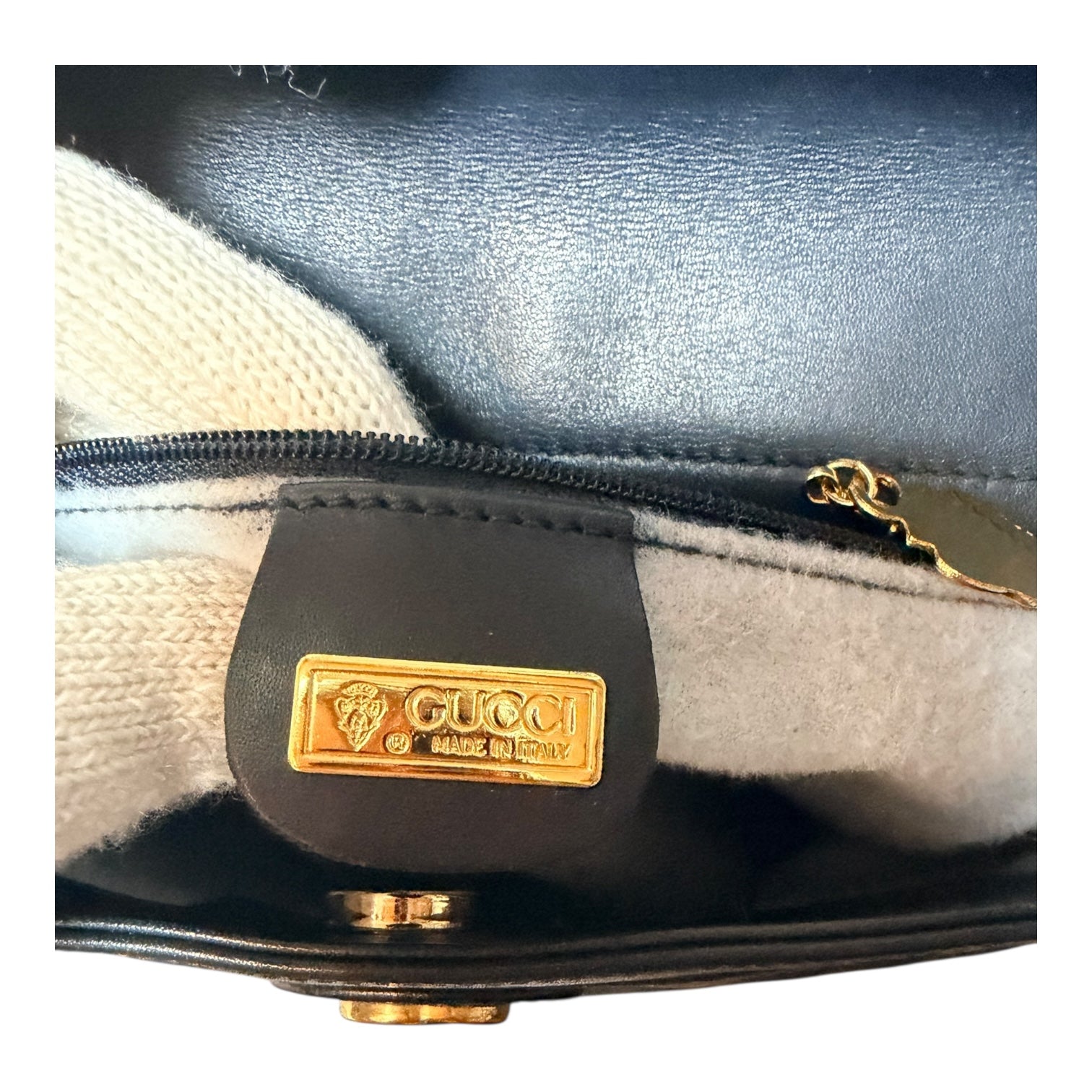 Gucci vintage in navy -075