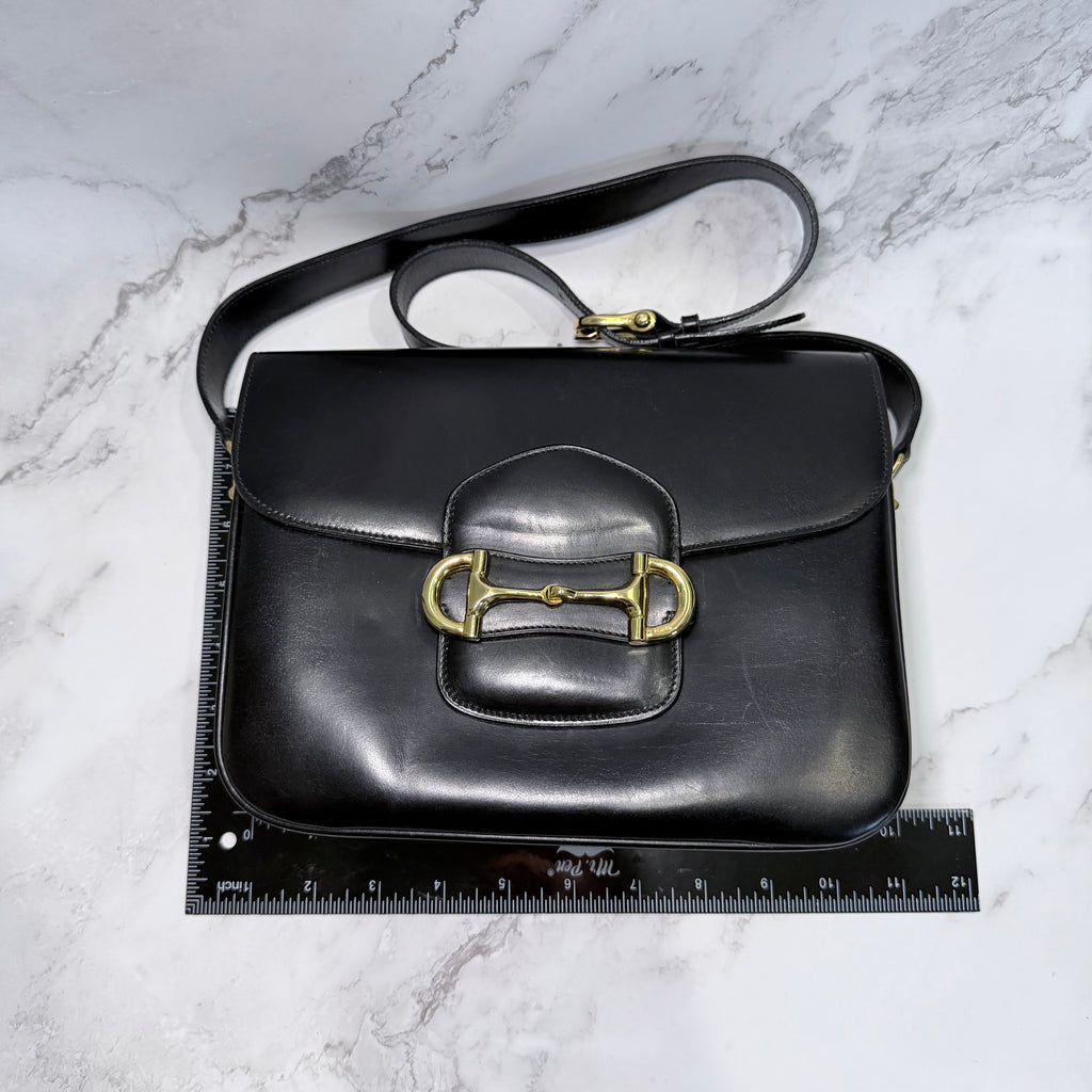 Celine Horsebit Leather Shoulder -179