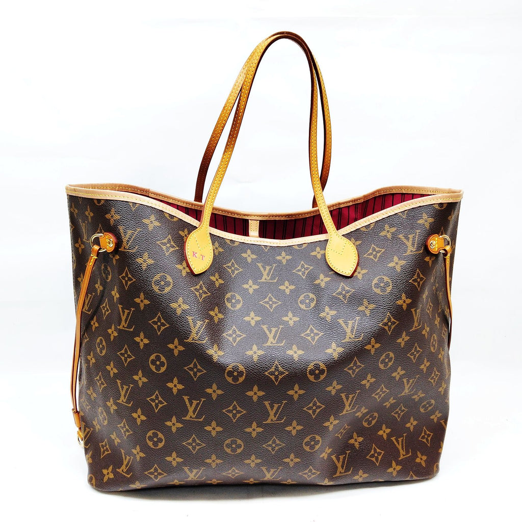 Lv neverfull gm monogram and pink 266