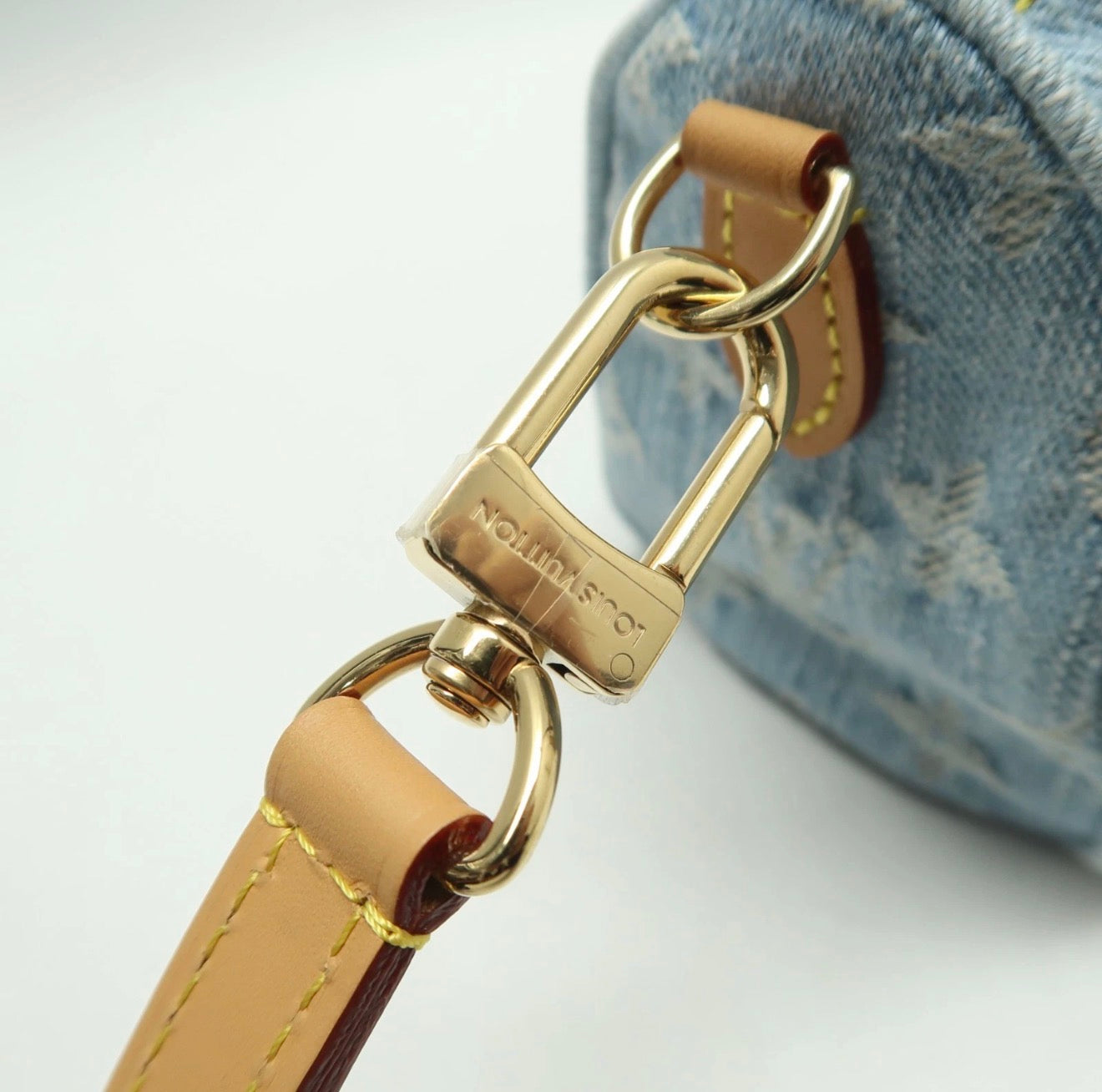 Louis Vuitton Denim speedy nano -247