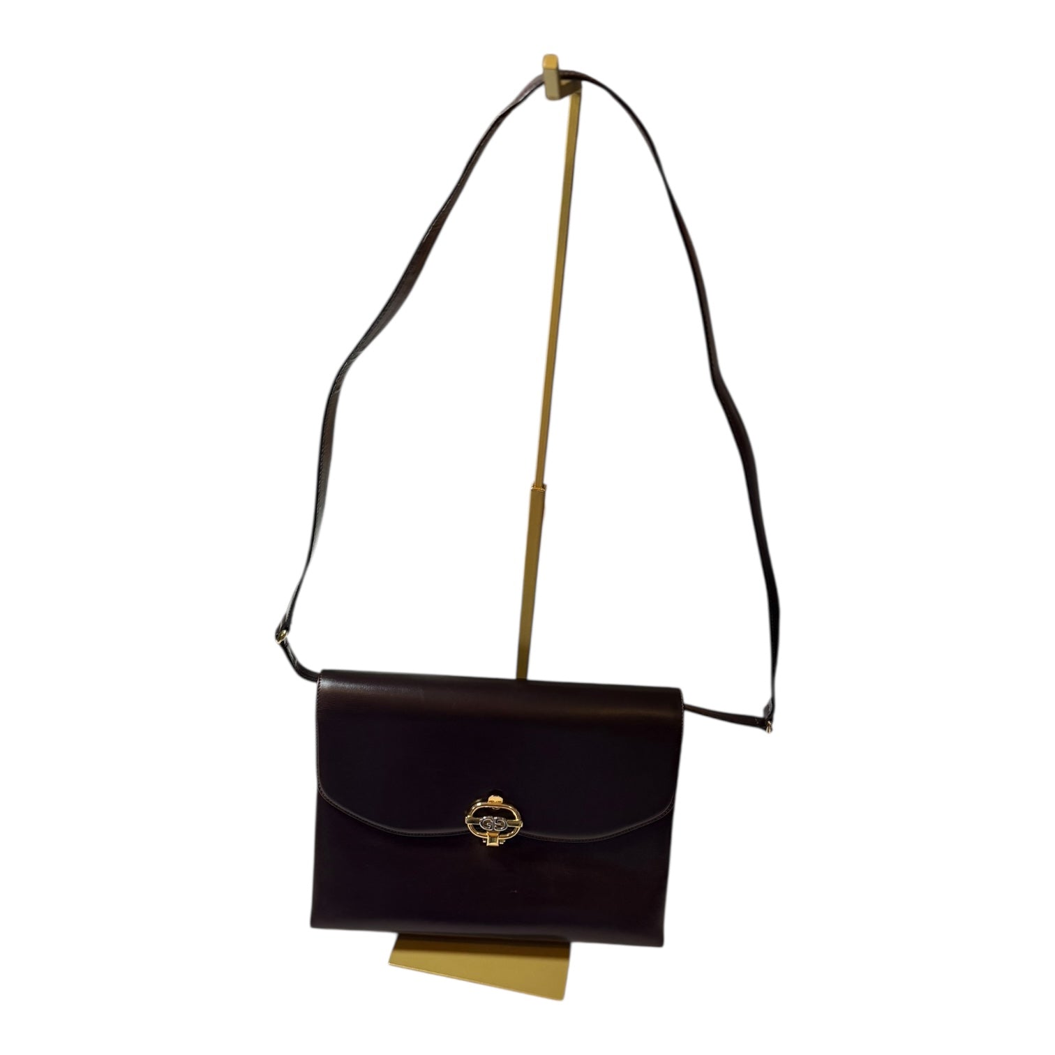 Gucci vintage shoulder/clutch brown