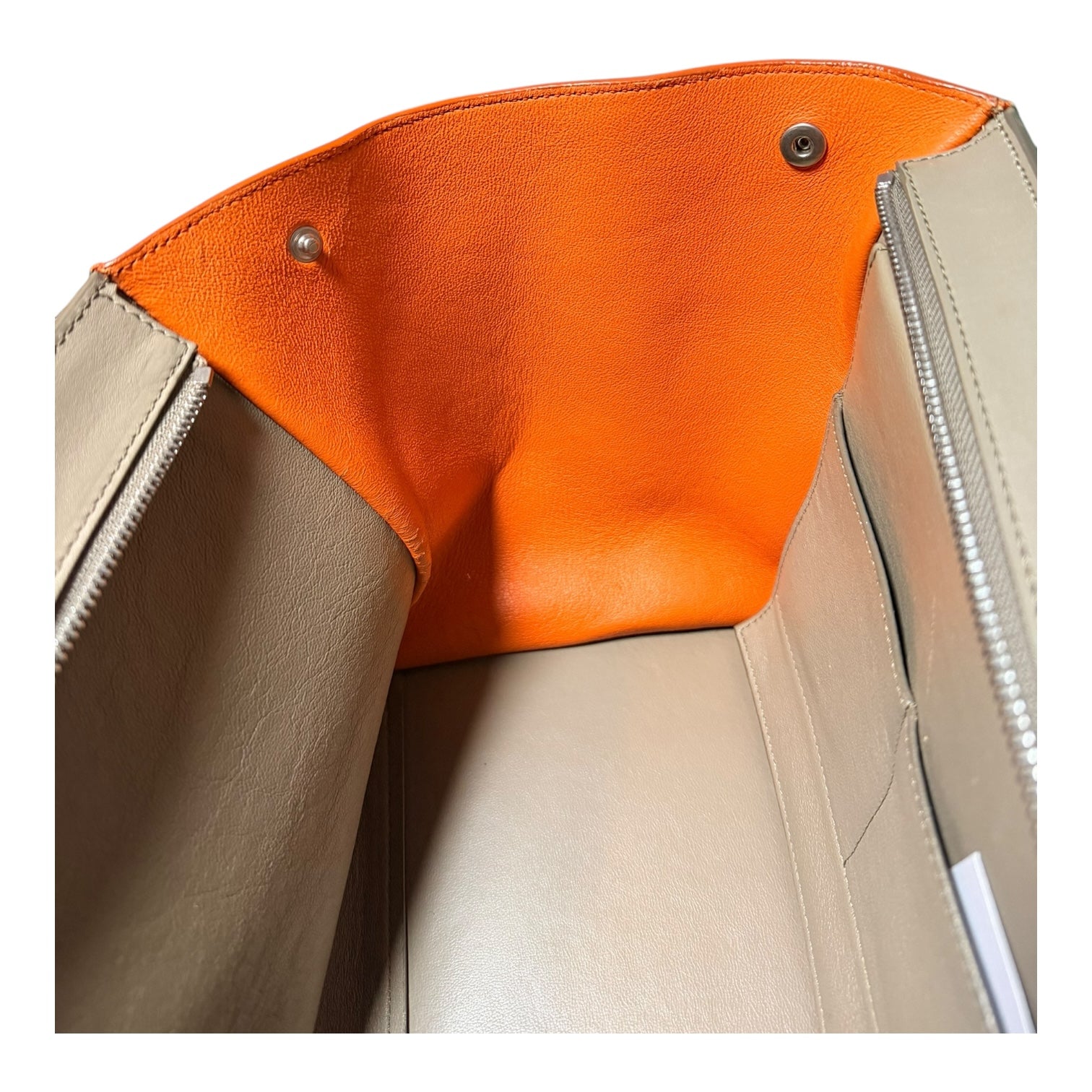 Celine Trapeze Orange Grey Black