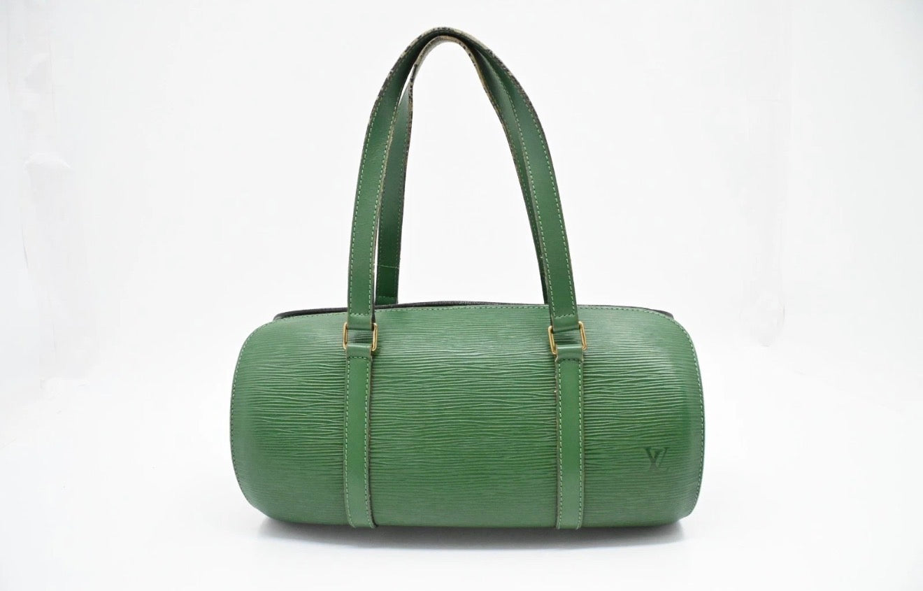 Louis Vuitton Soufflot Epi Green