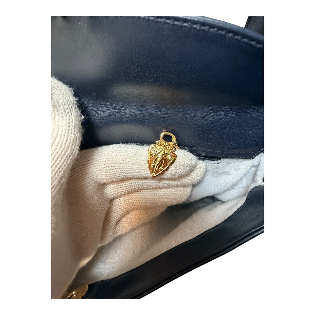Gucci vintage in navy -075