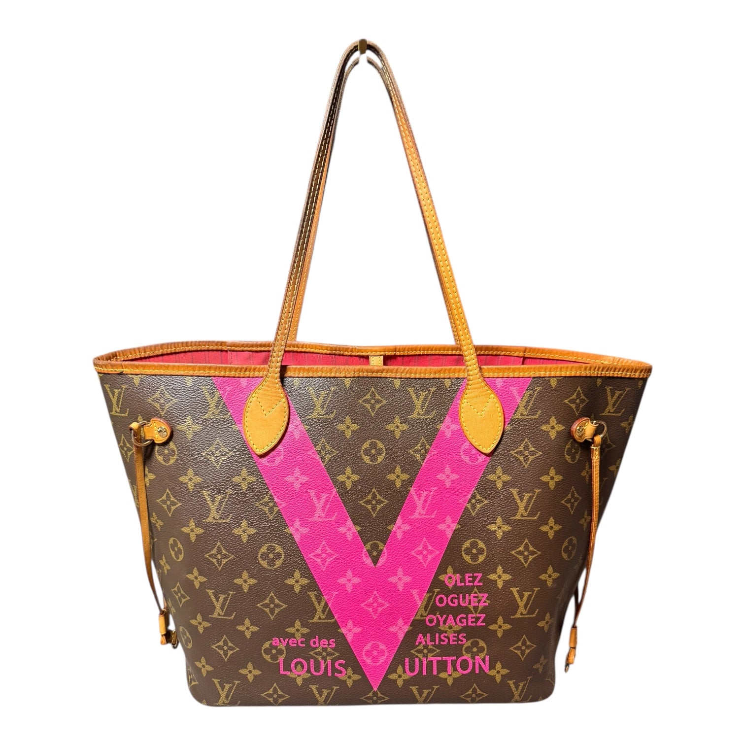 Louis Vuitton Neverfull MM V Grenade Monogram