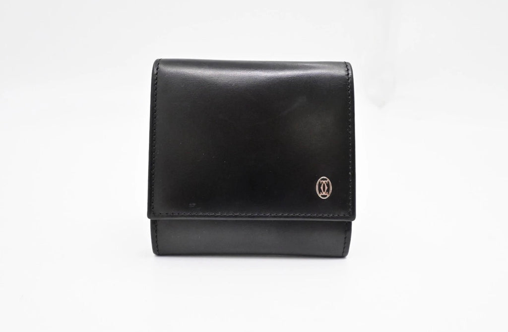 Cartier Black Leather Coin Case -034