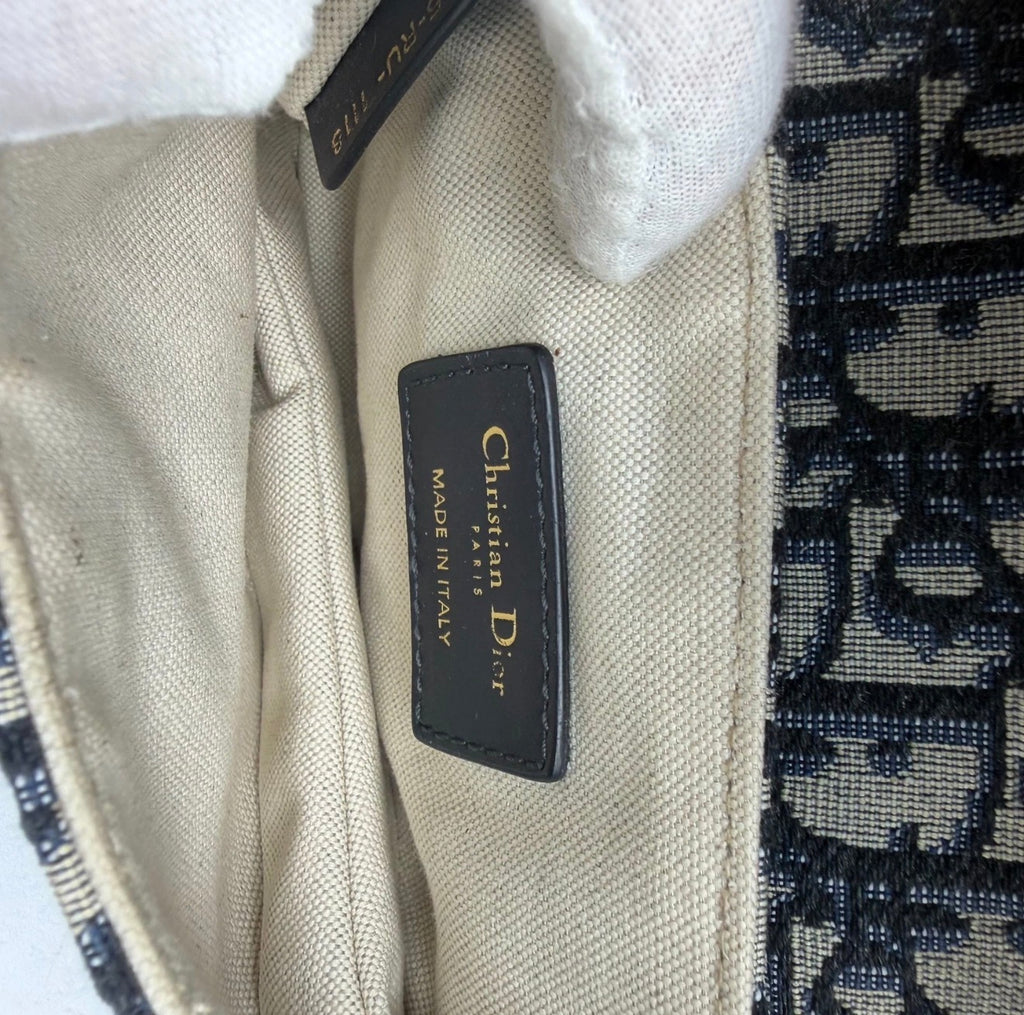 Dior Saddle Soft Hobo Oblique Canvas Shoulder Bag