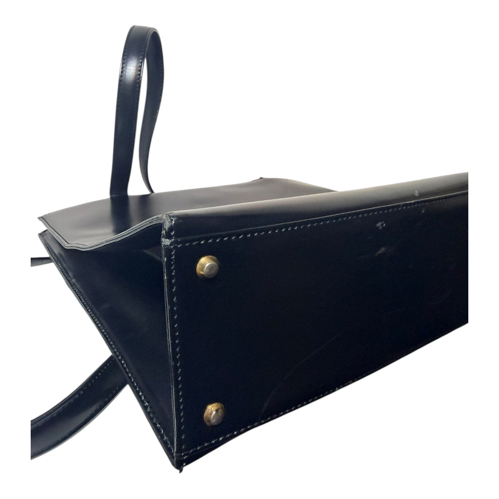 YSL Black Leather Shoulder