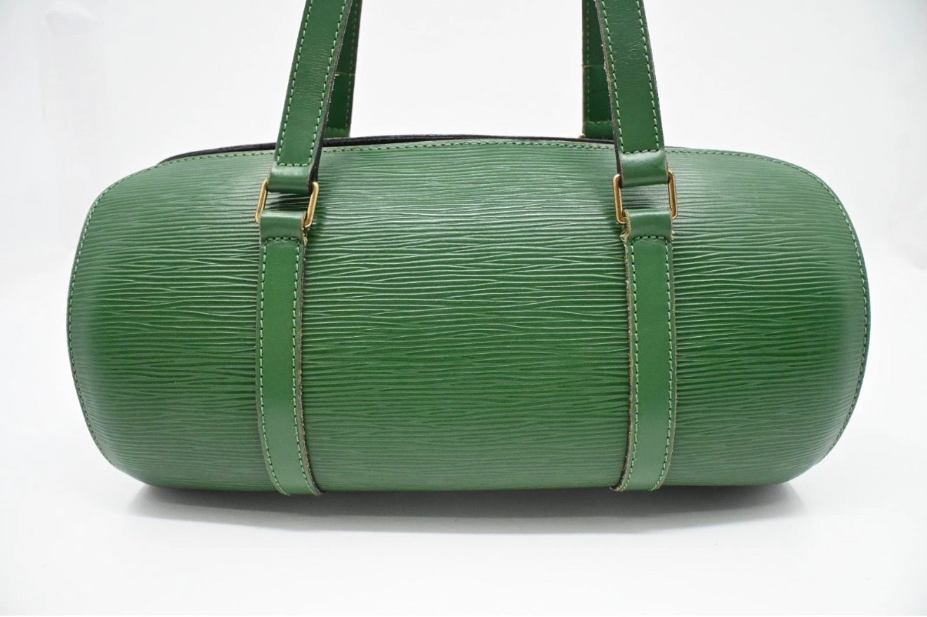 Louis Vuitton Soufflot Epi Green