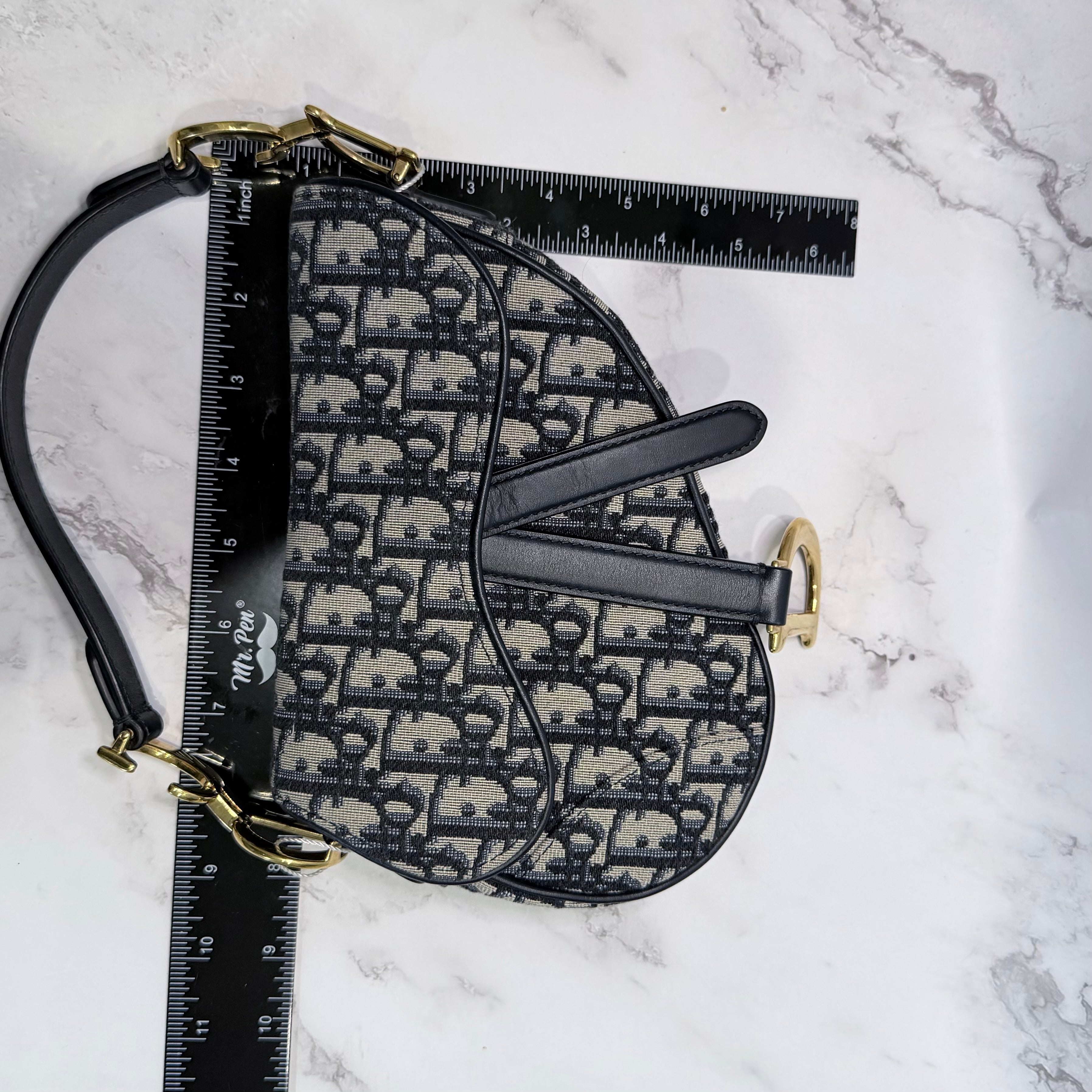 Dior Saddle Soft Hobo Oblique Canvas Shoulder Bag - 213