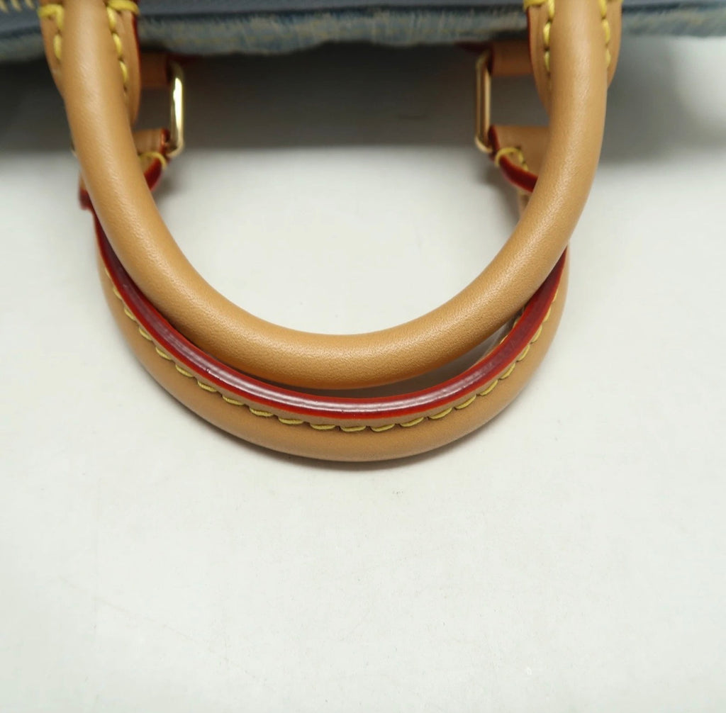 Louis Vuitton Denim speedy nano -247