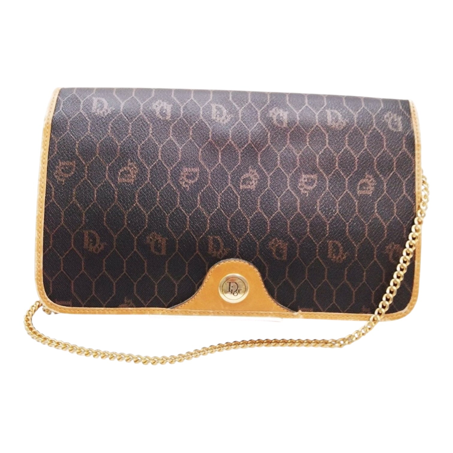 Christian Dior shoulder bag with chain