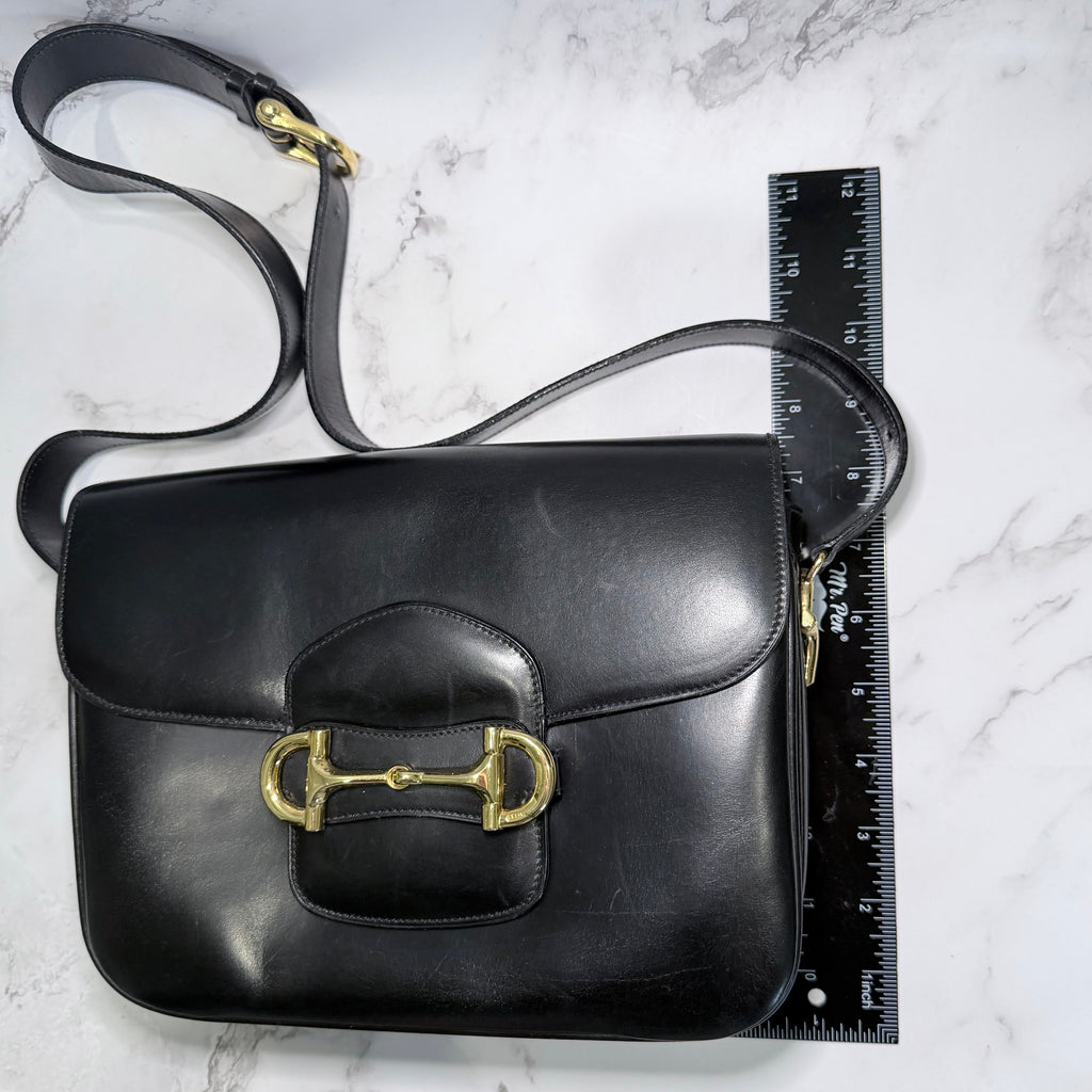 Celine Horsebit Leather Shoulder -179