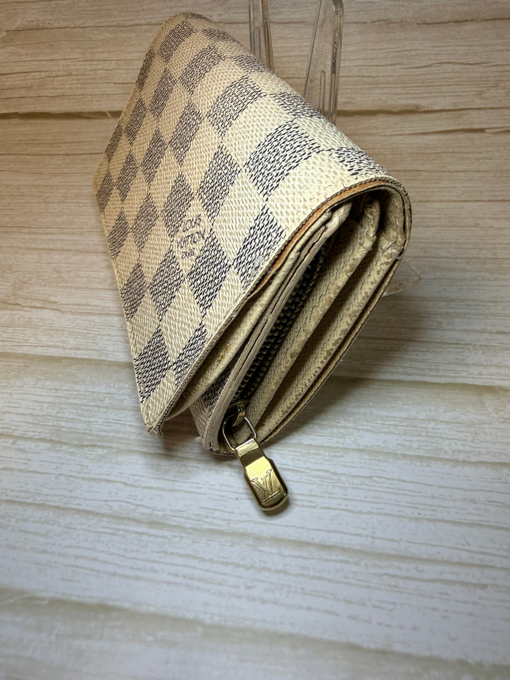 Louis Vuitton Porte Tresor wallet in Damier Azur