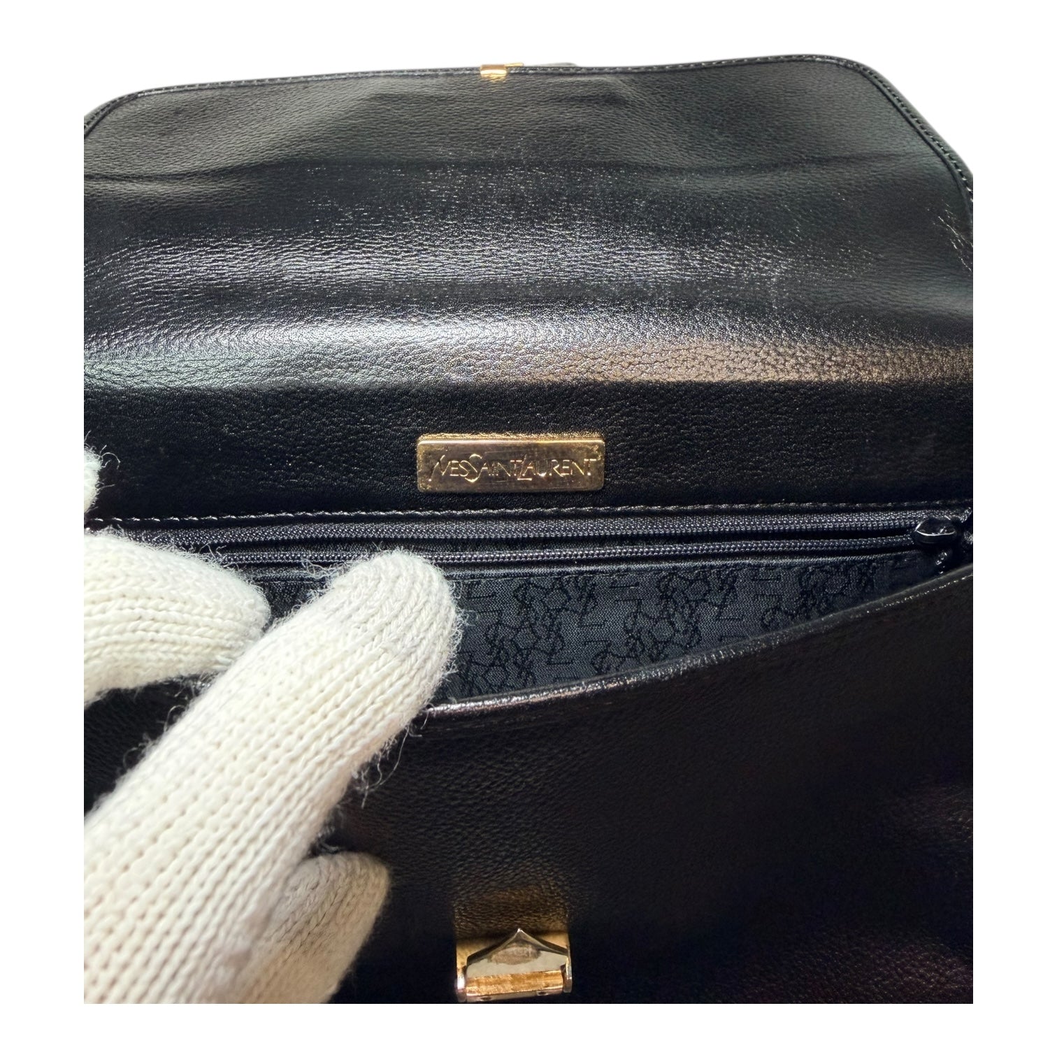 YSL Voltaire Half-Moon Shoulder