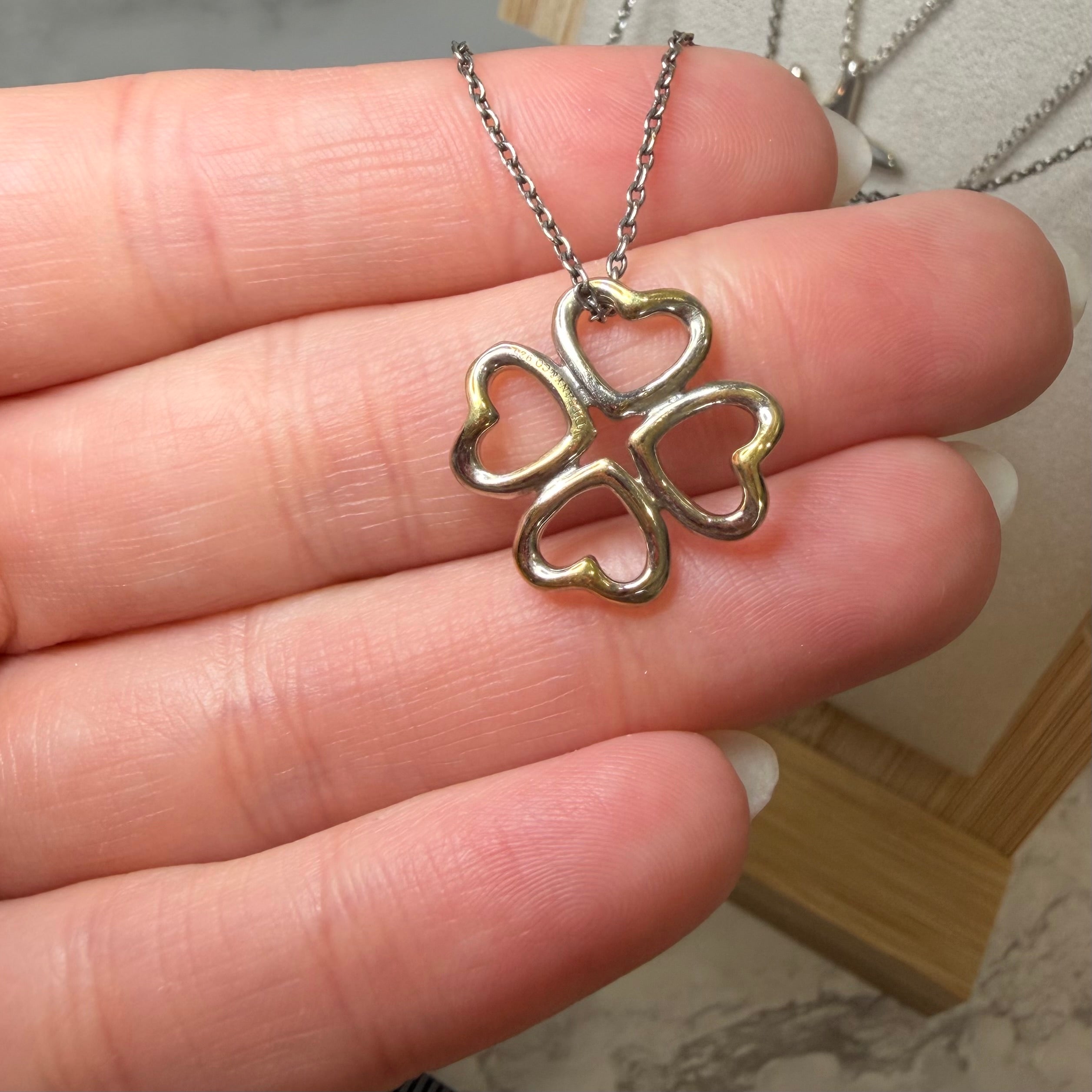 Tiffany & Co. loving heart clover