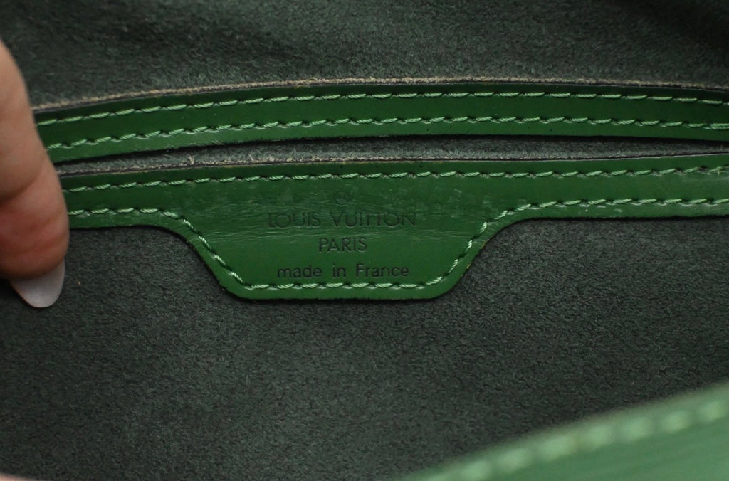 Louis Vuitton Soufflot Epi Green