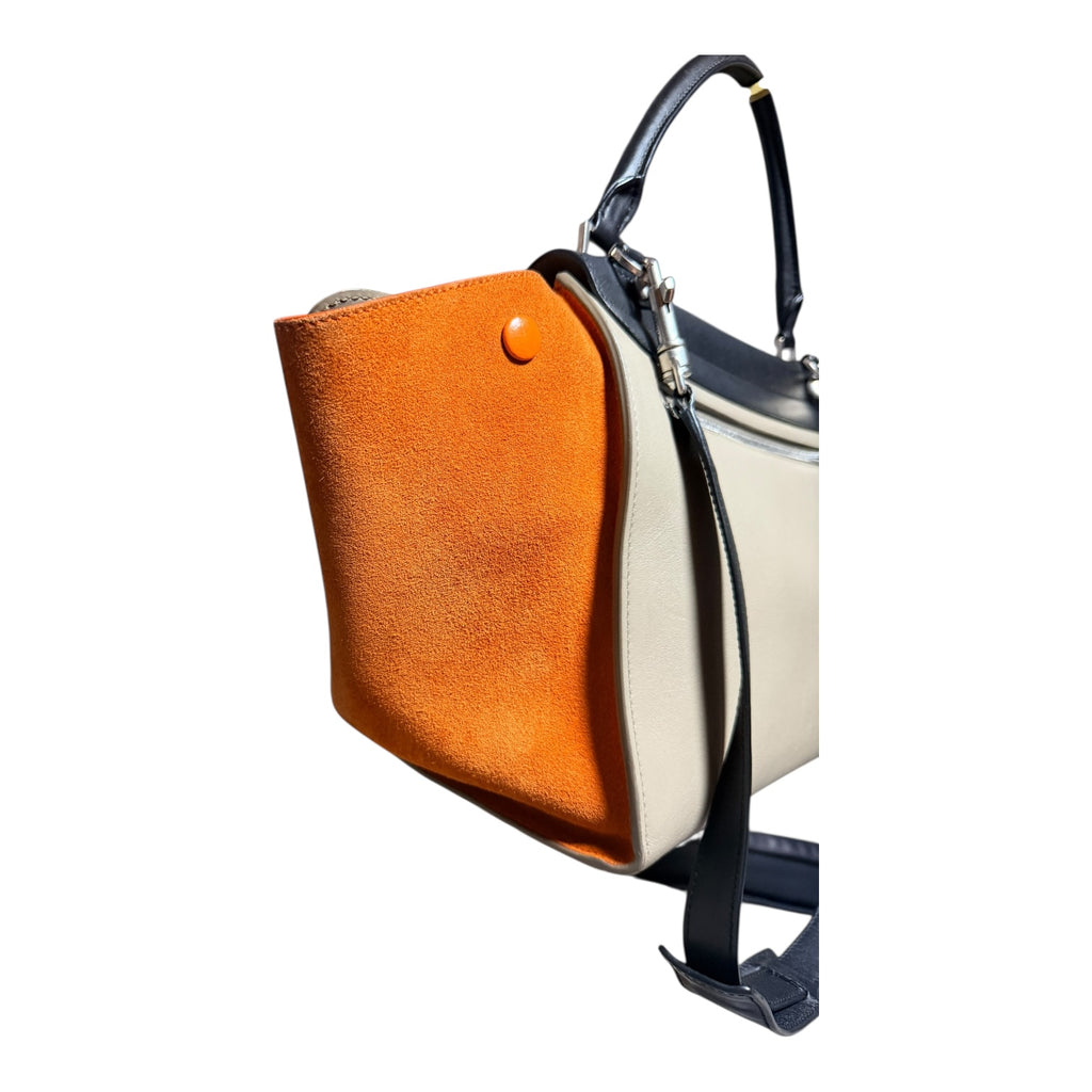 Celine Trapeze Orange Grey Black