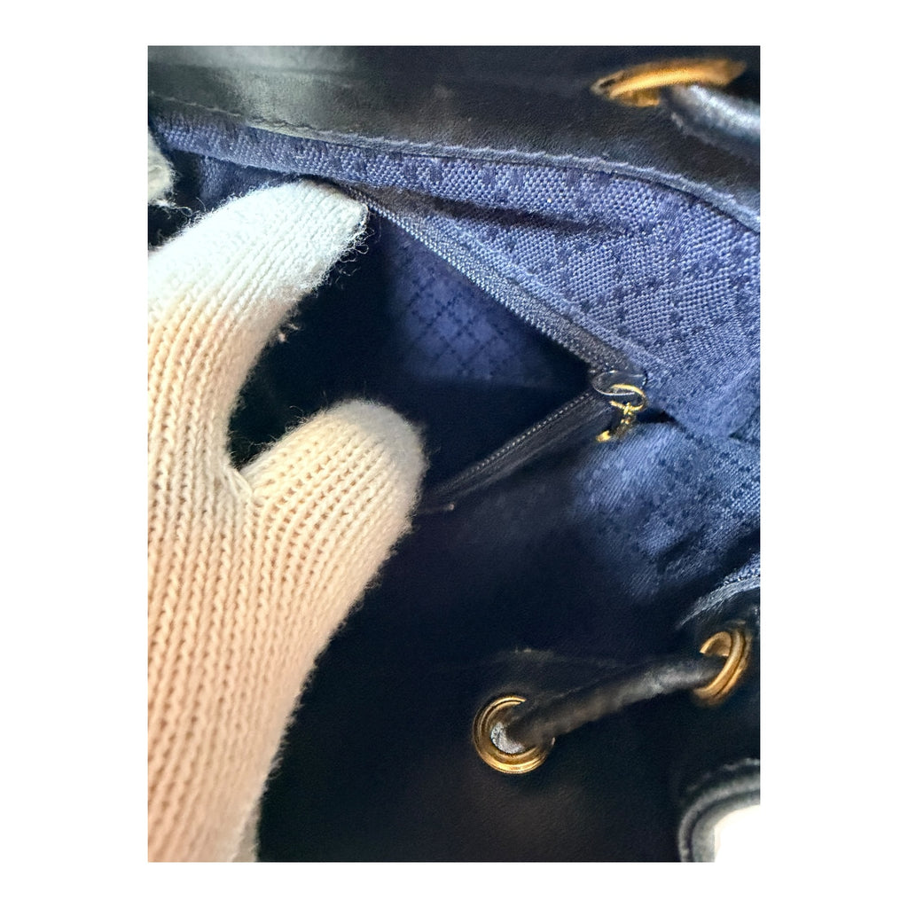 Gucci bamboo backpack