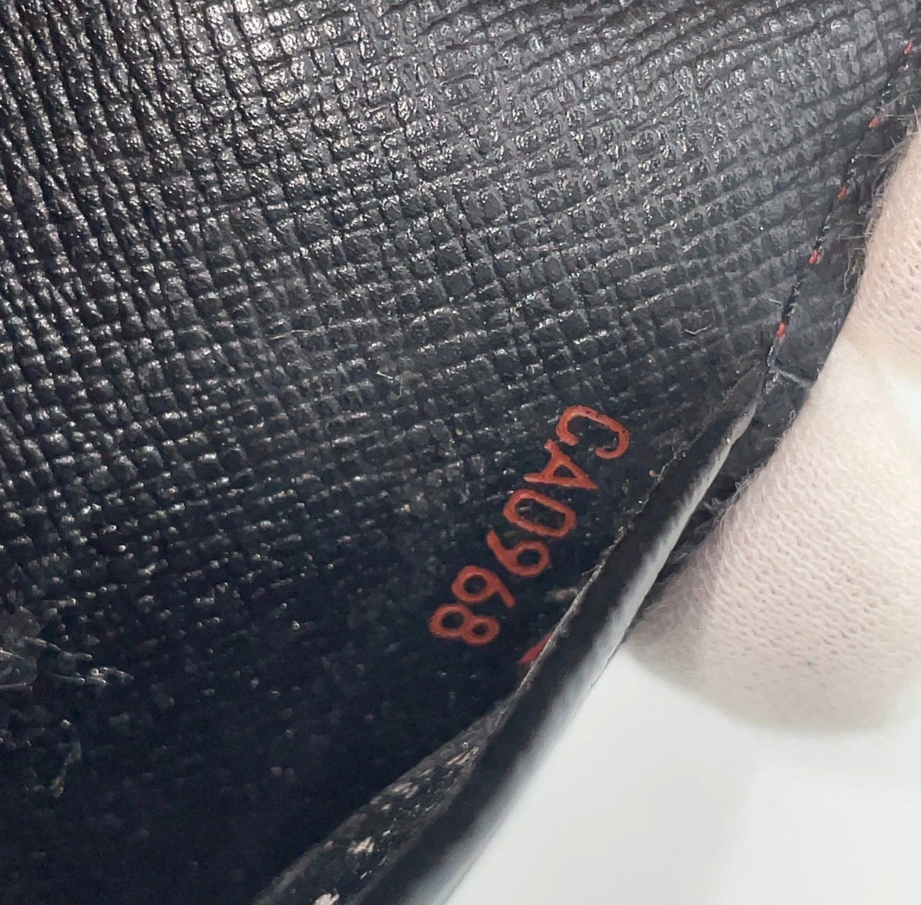 Lous Vuitton Agenda Red Epi leather