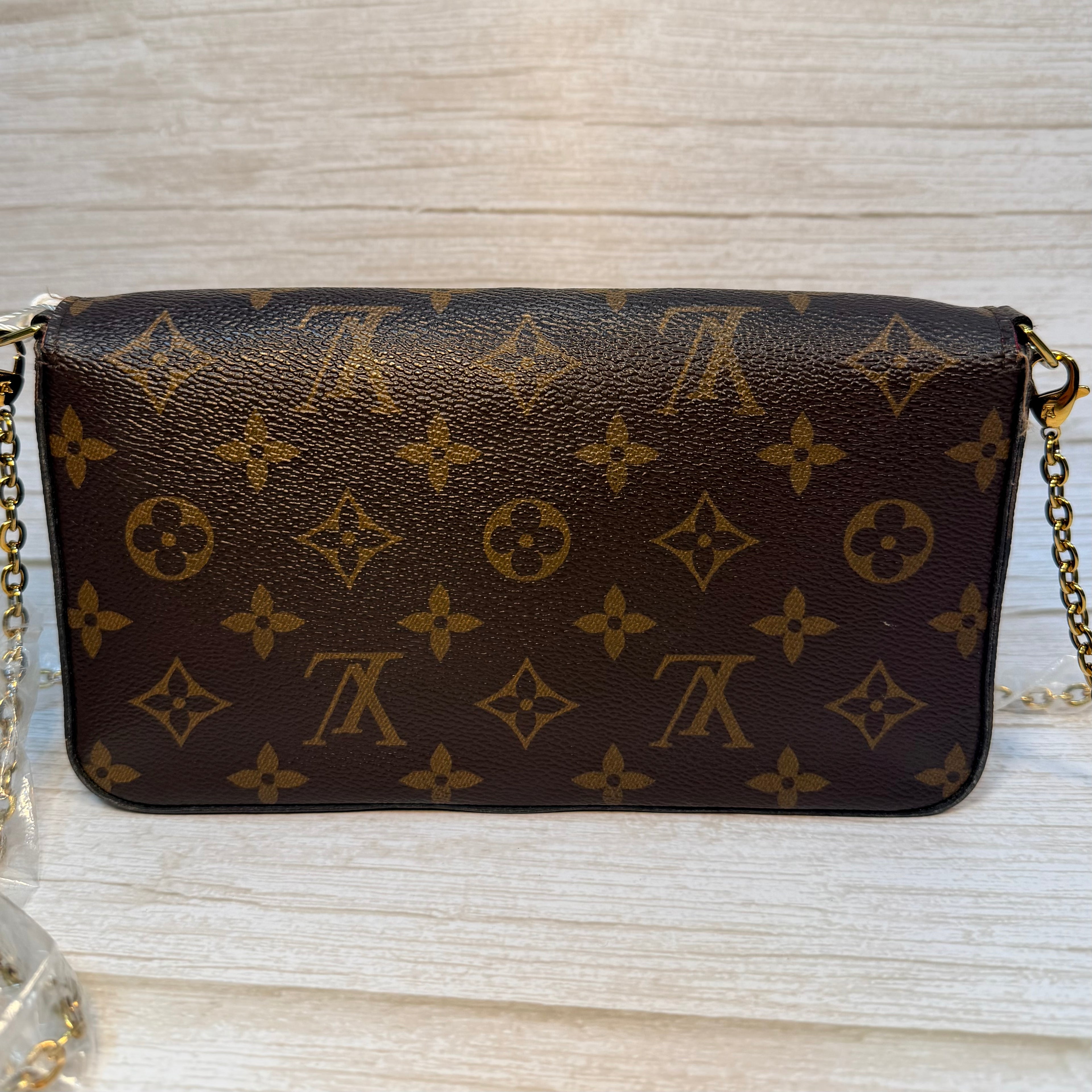 Louis Vuitton Felicie pouchette pink and monogram- Reserved - 205