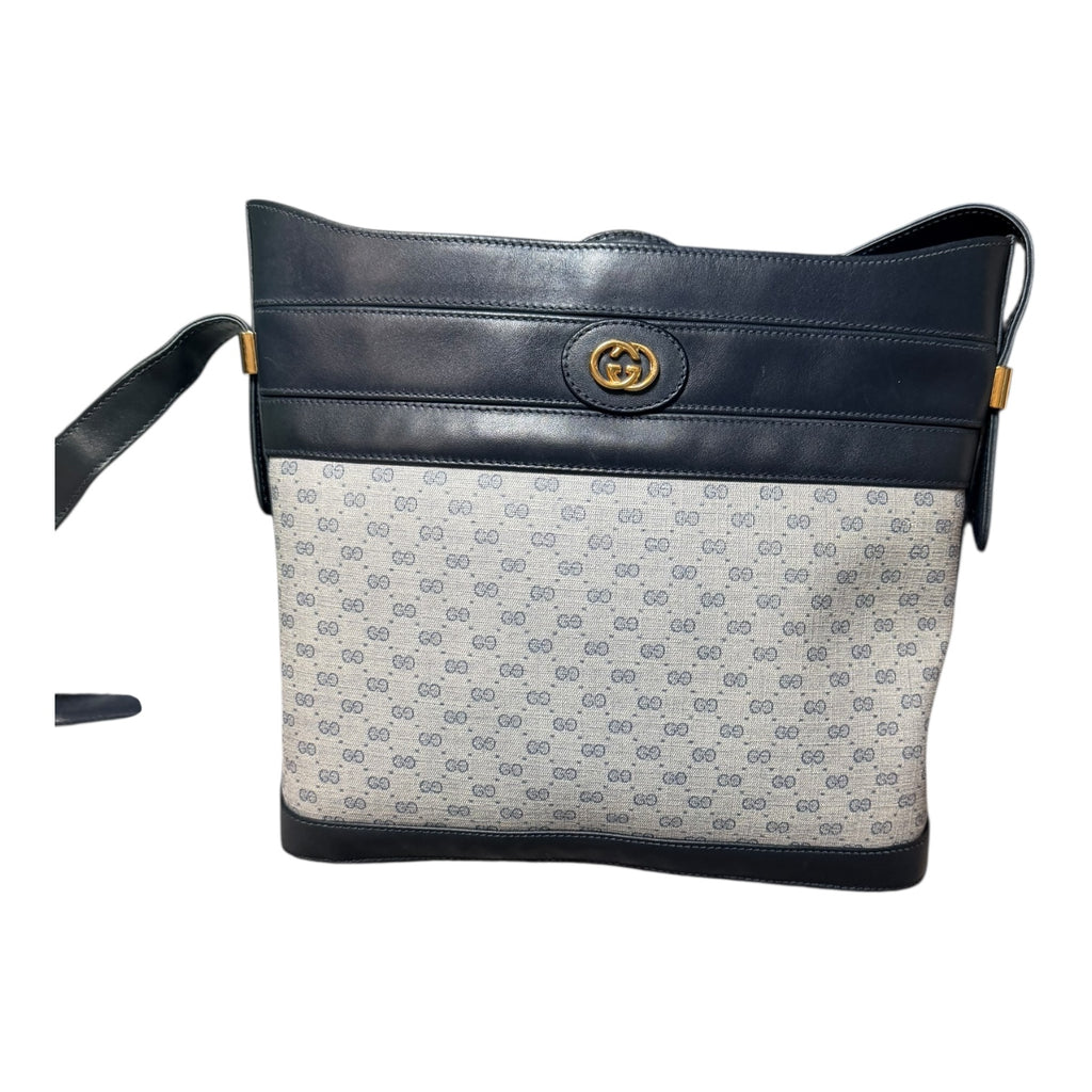 Gucci vintage in navy -075