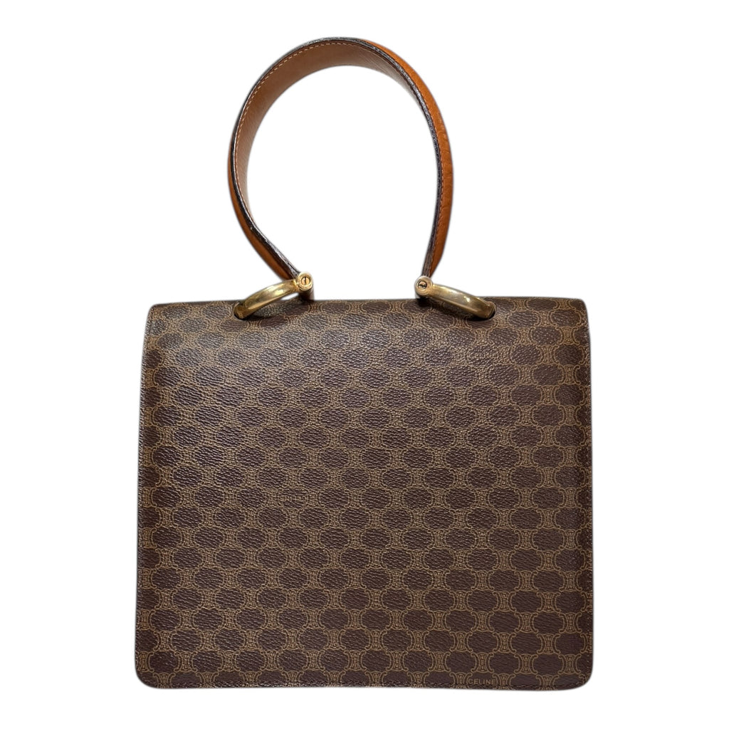 Celine Macadam Ring Top Handle Bag