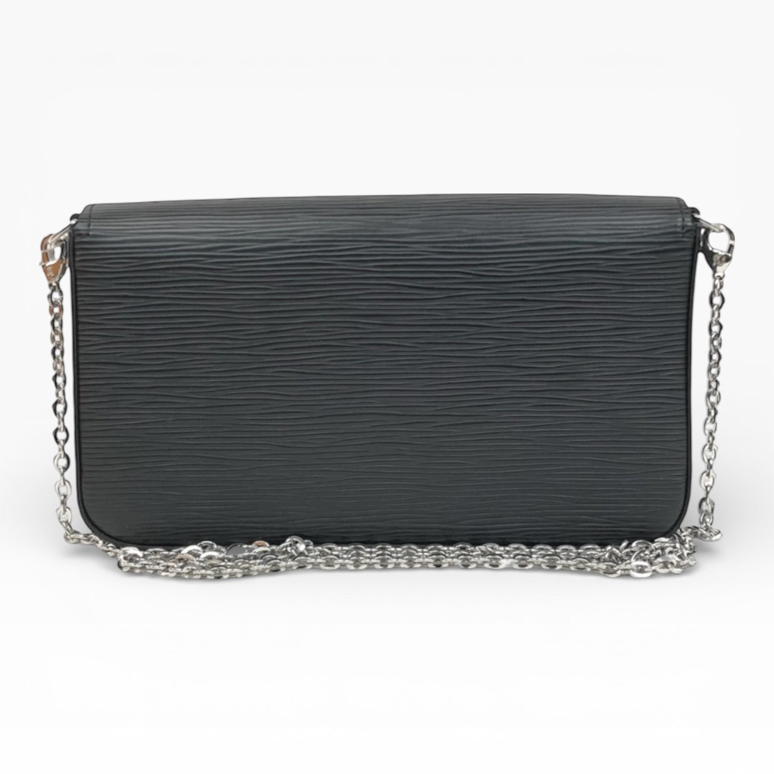 Louis Vuitton Pochette Félicie black Epi leather