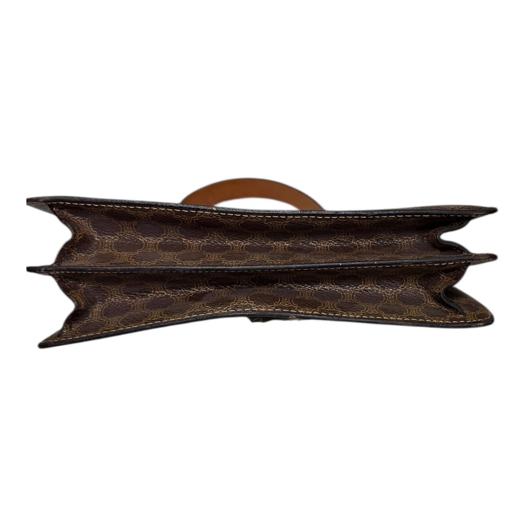 Celine Macadam Ring Top Handle Bag