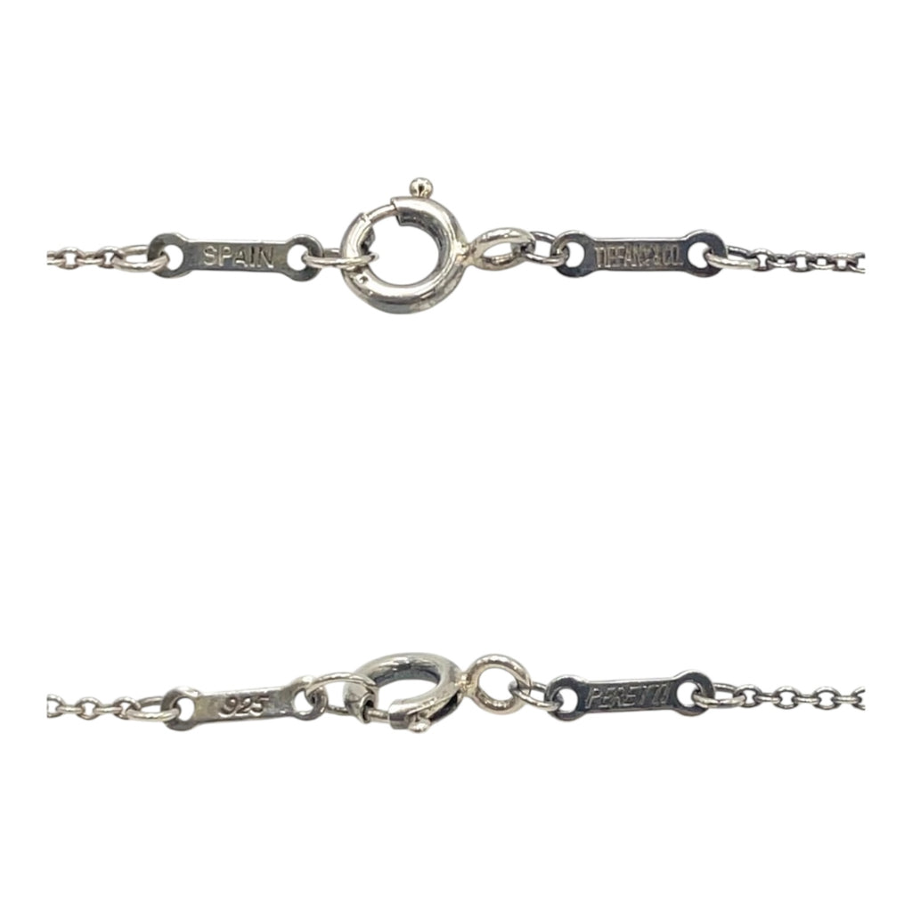 Tiffany & CO Elsa Peretti Double Open Heart Necklace