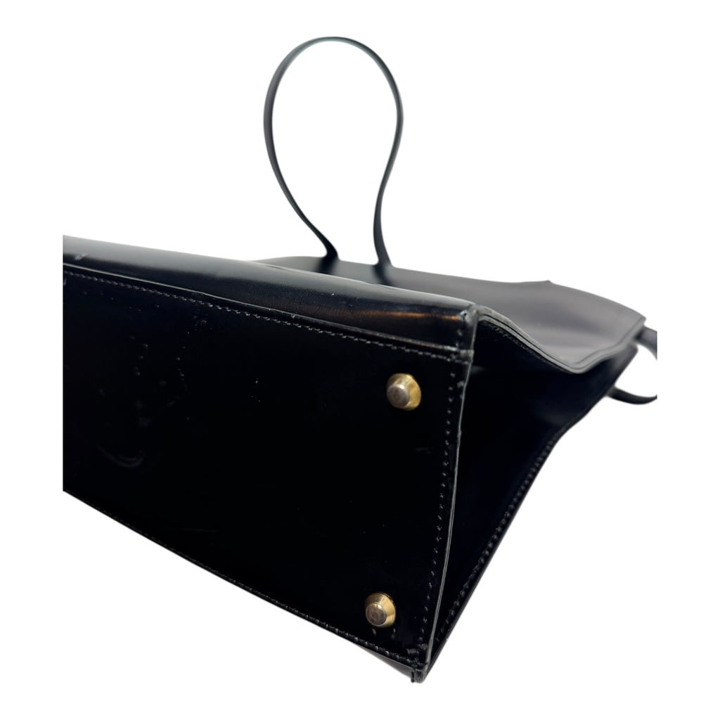 YSL Black Leather Shoulder