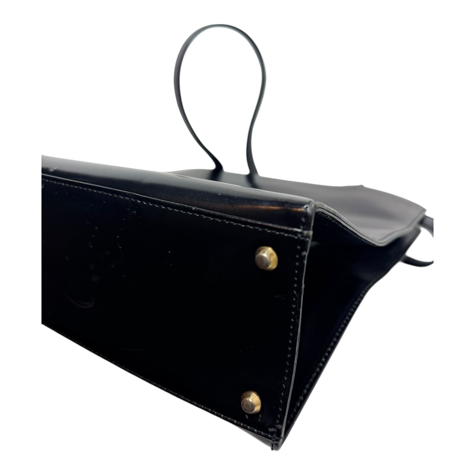 YSL Black Leather Shoulder