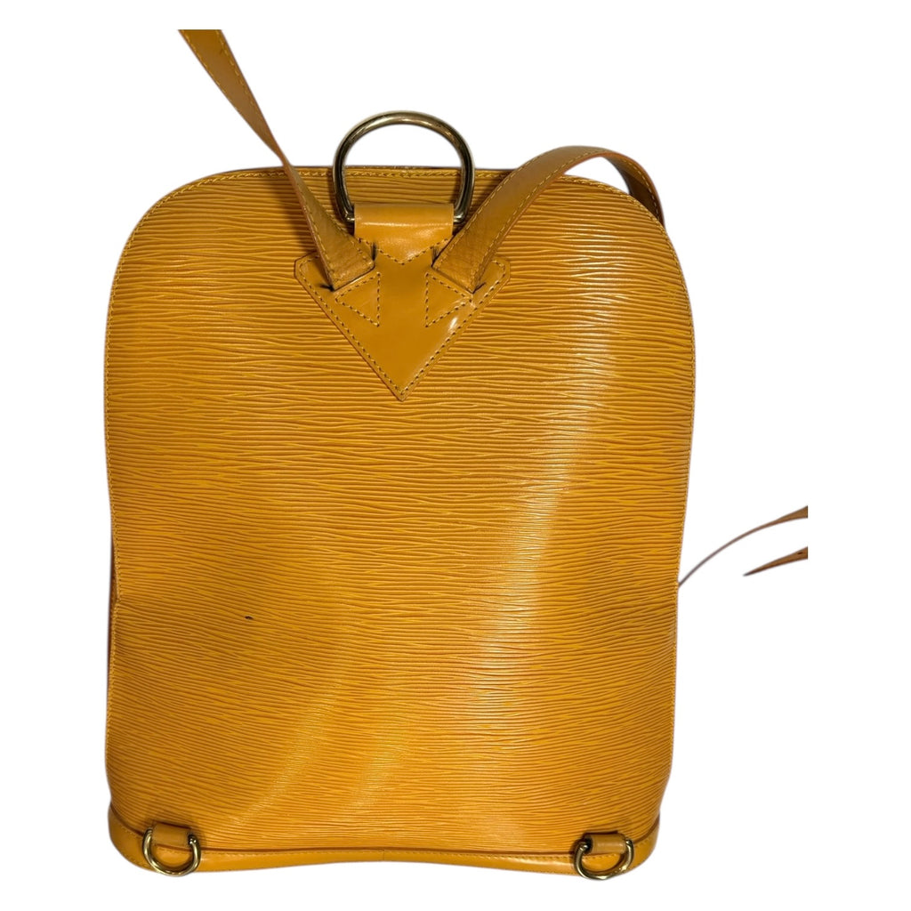 Louis Vuitton Epi Backpack yellow -015