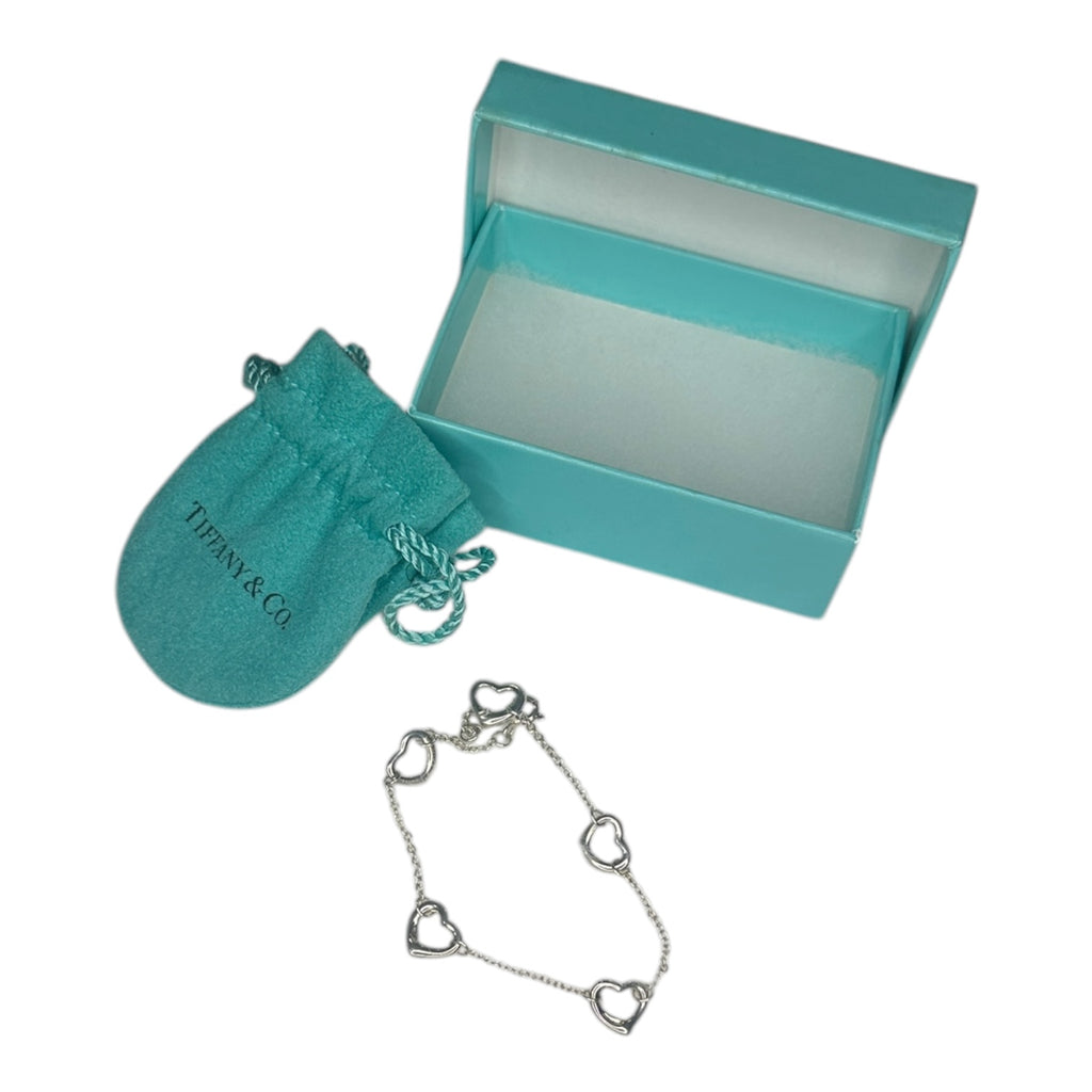 Tiffany & Co. Open Heart Link Bracelet -012