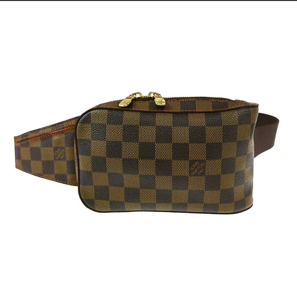 Louis Vuitton Geronimos Bum Bag in Damier Ebene