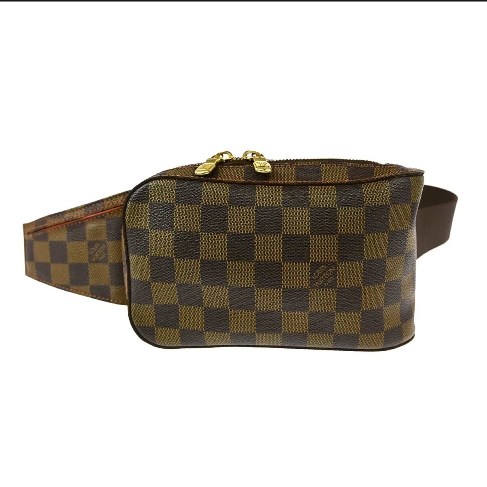 LOUIS VUITTON GERONIMOS BUM BAG DAMIER BROWN