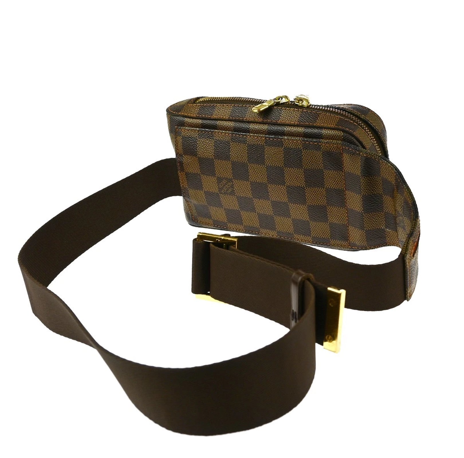 LOUIS VUITTON GERONIMOS BUM BAG DAMIER BROWN