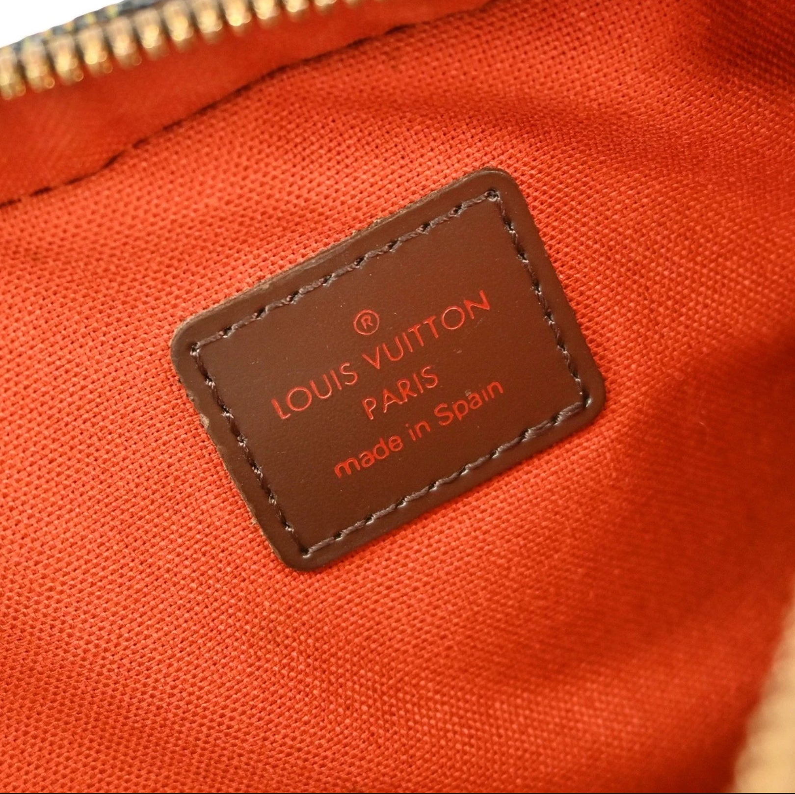 Louis Vuitton Geronimos Bum Bag in Damier Ebene