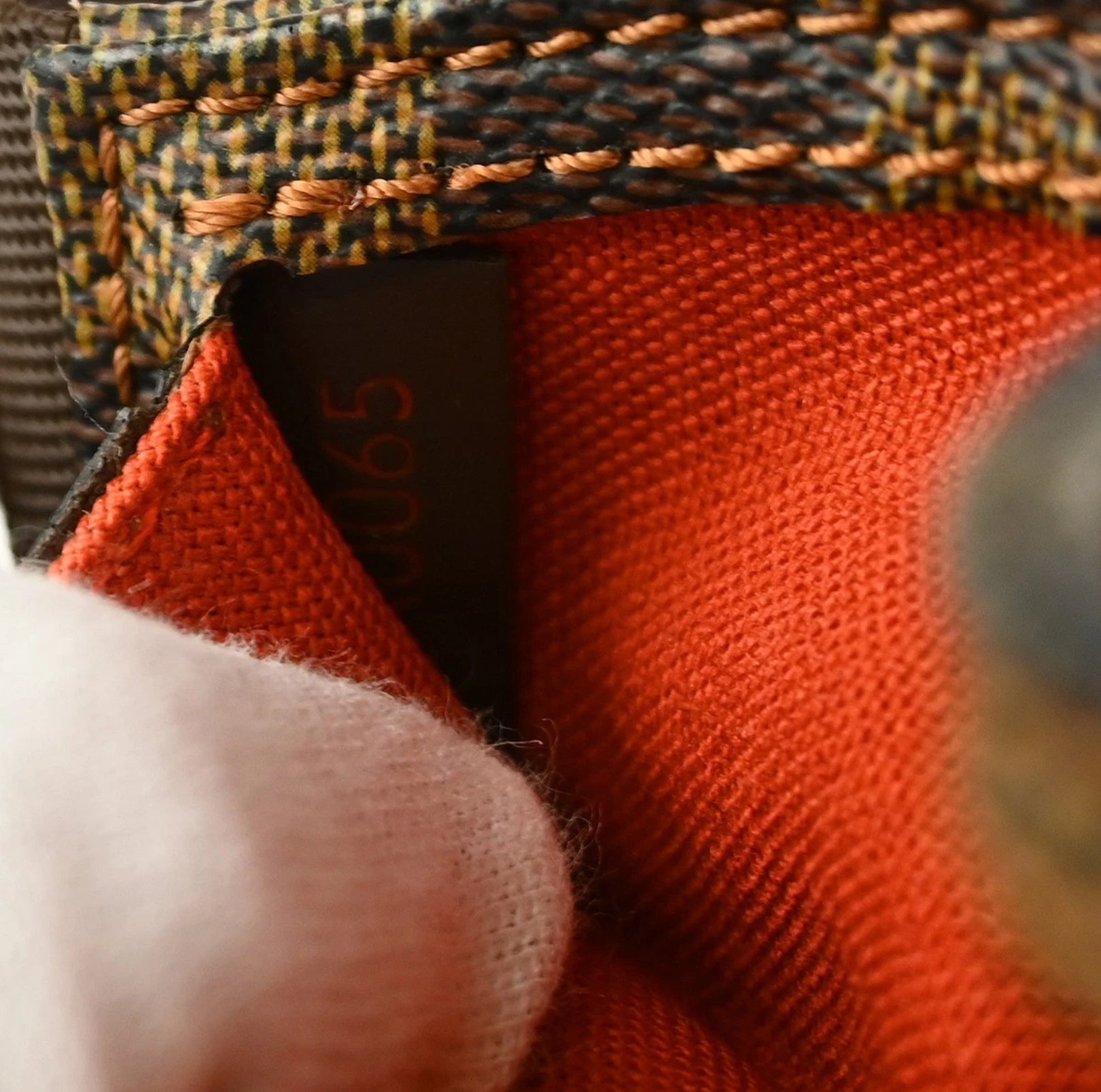 Louis Vuitton Geronimos Bum Bag in Damier Ebene