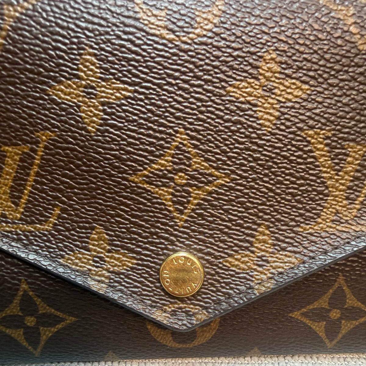 Louis Vuitton Jeanne wallet  monogram pink -231