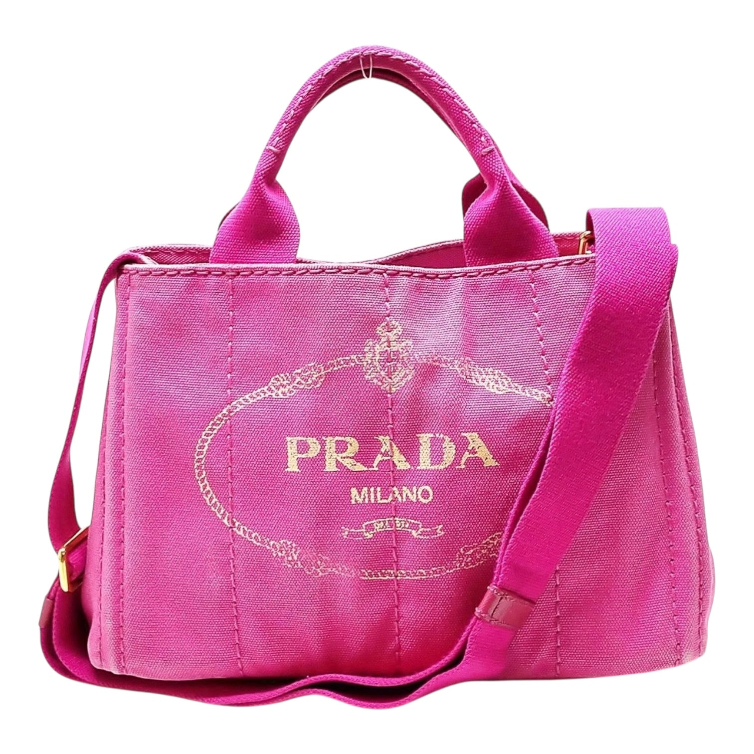 Prada Canapa 2 way pink 139