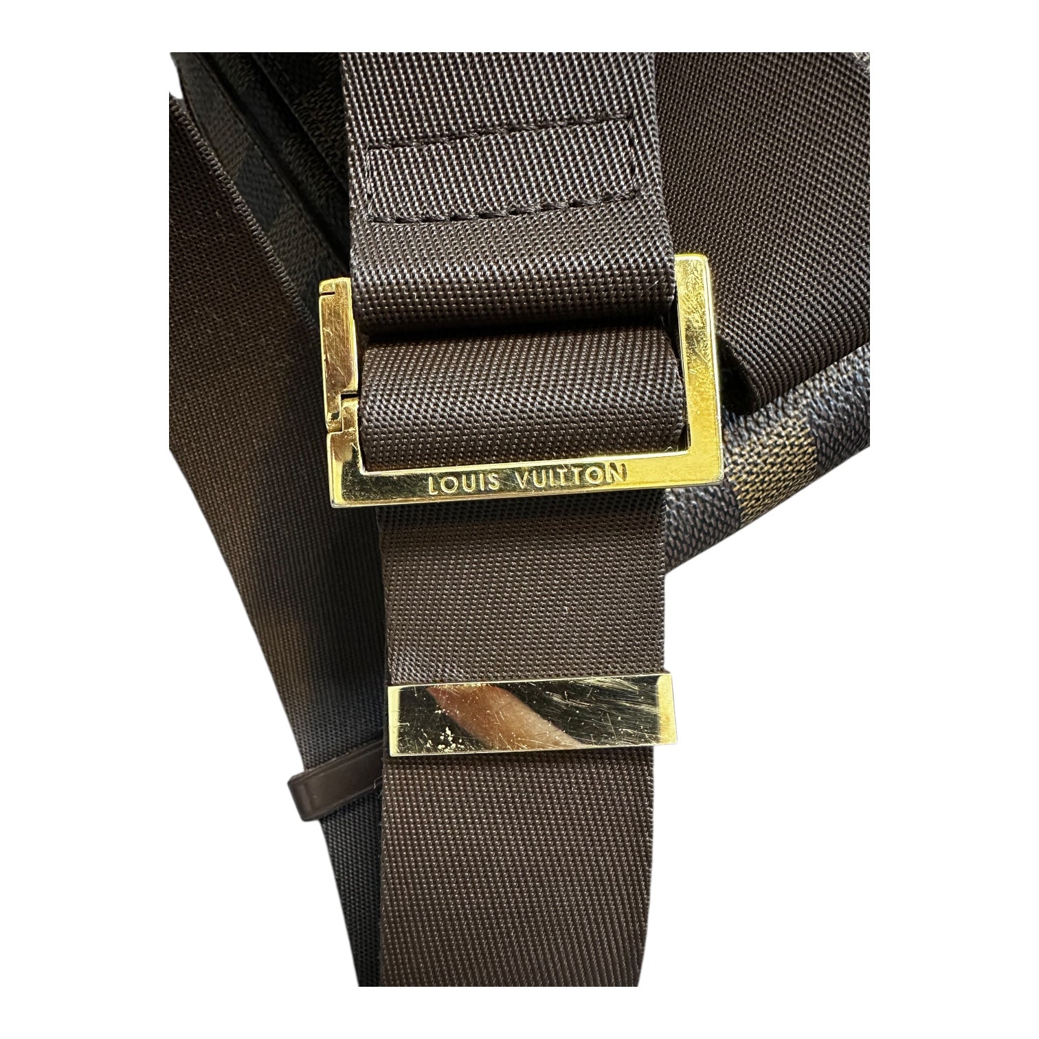 Louis Vuitton Geronimos Bum Bag in Damier Ebene