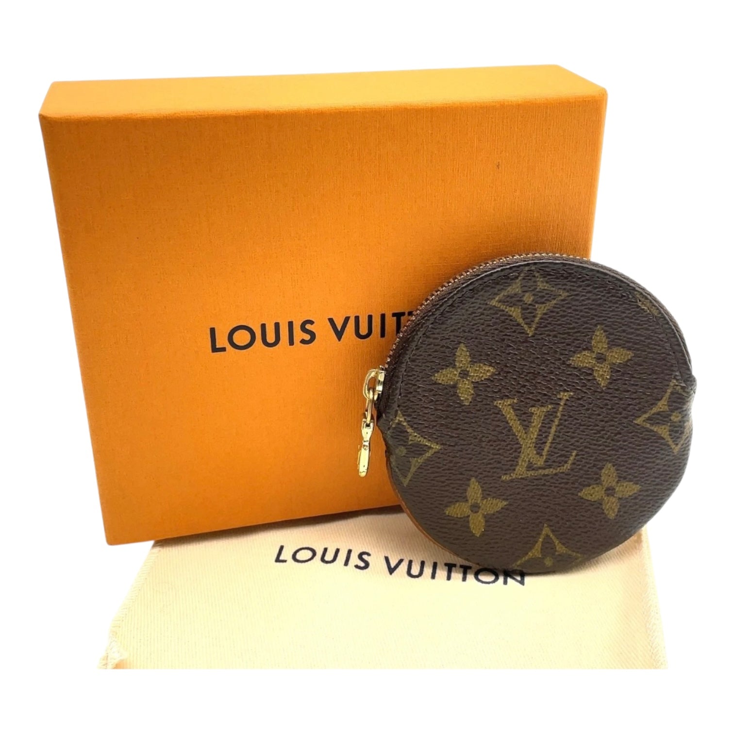 Louis Vuitton Monogram round pouch