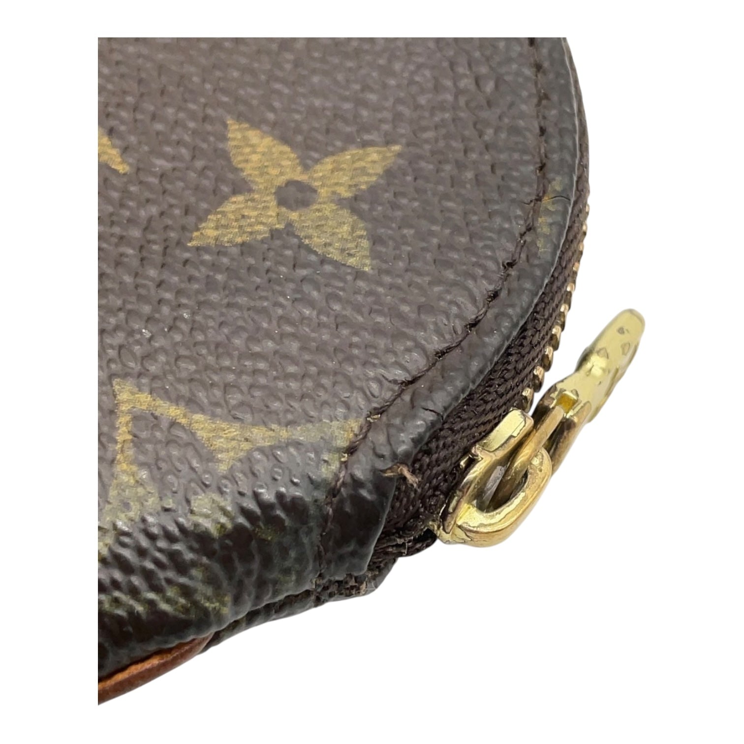 Louis Vuitton Monogram round pouch